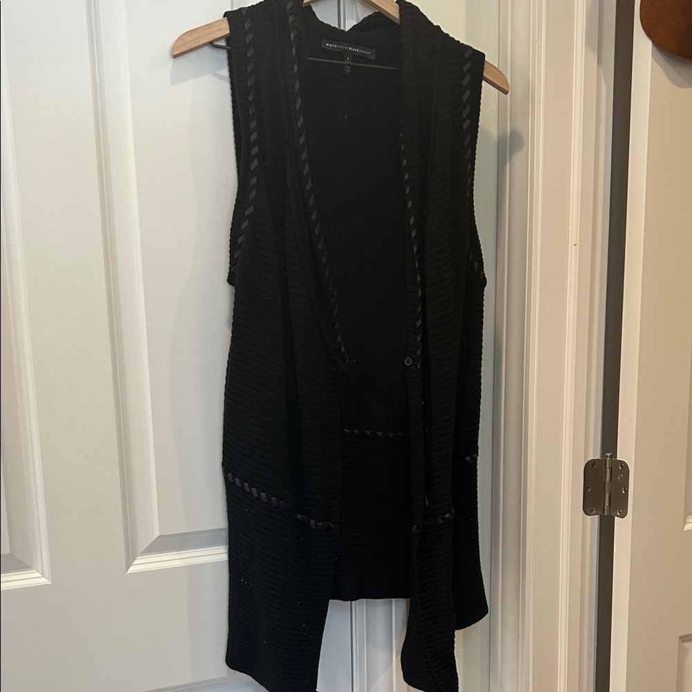 White House Black Market Dark Knit Sweater